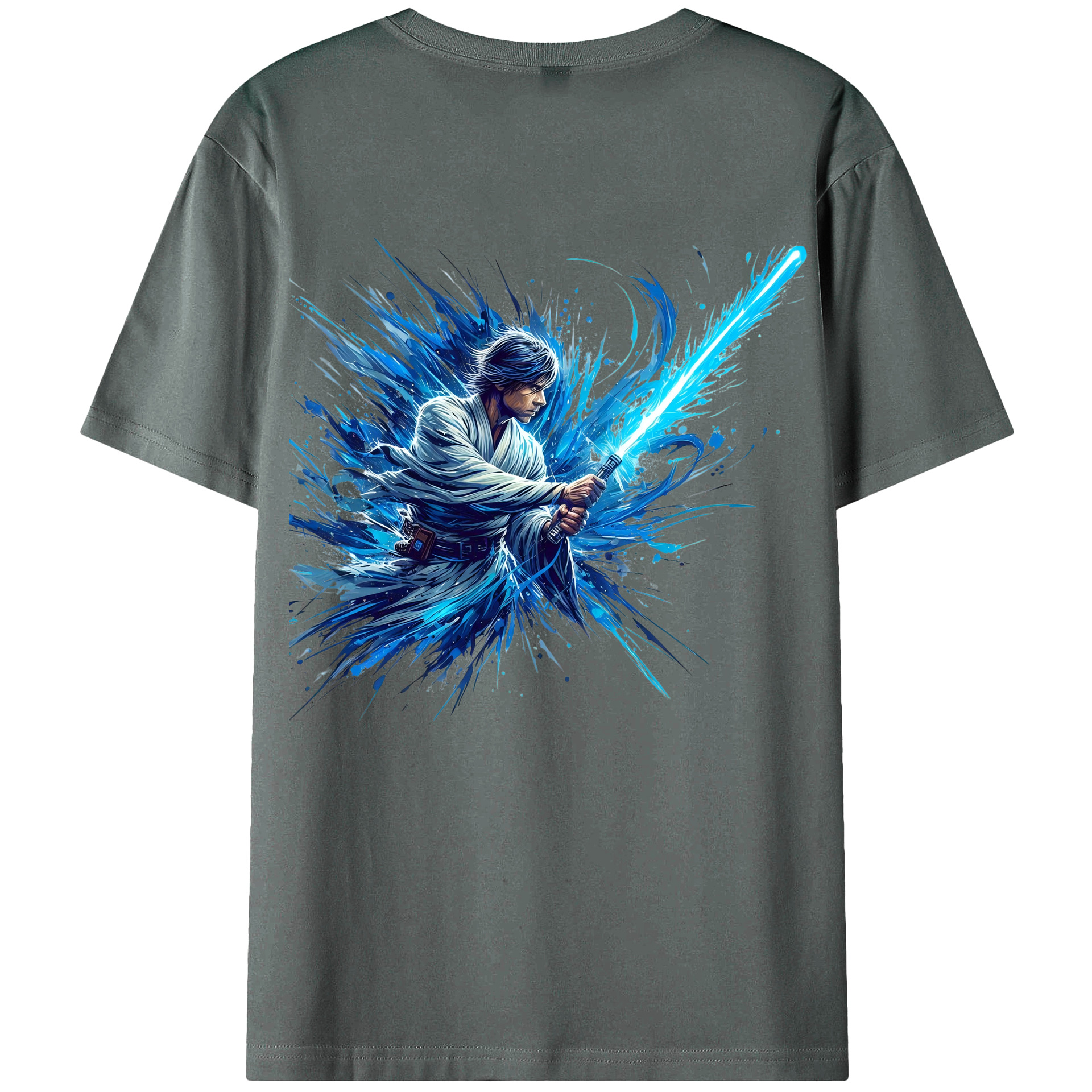 （画像用） スター・ウォーズ Star Wars 綿100％ メンズ半袖Tシャツ（バックプリント） 通気性